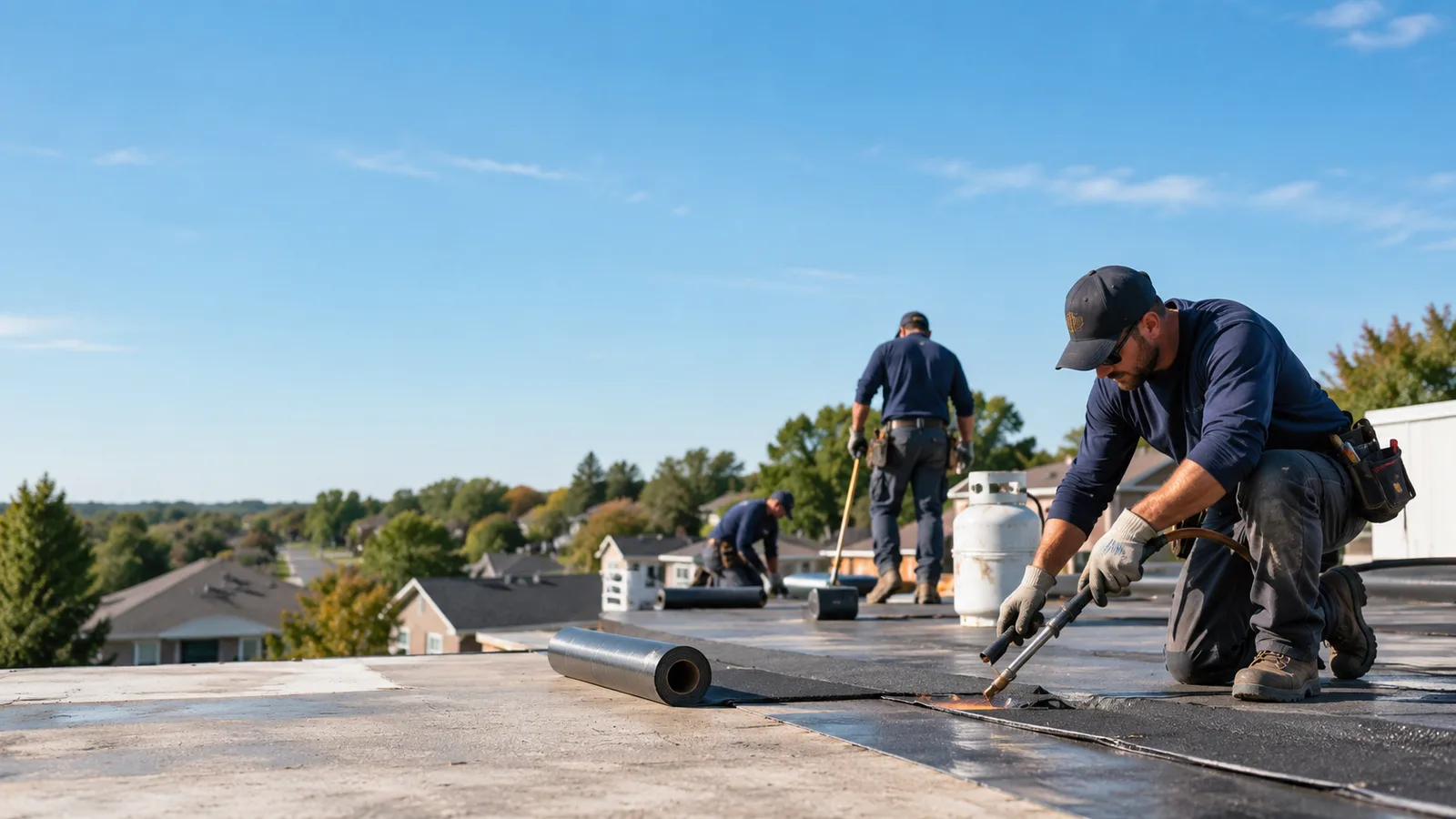Flat Roof Leak Repair providers in Walkerton, IN